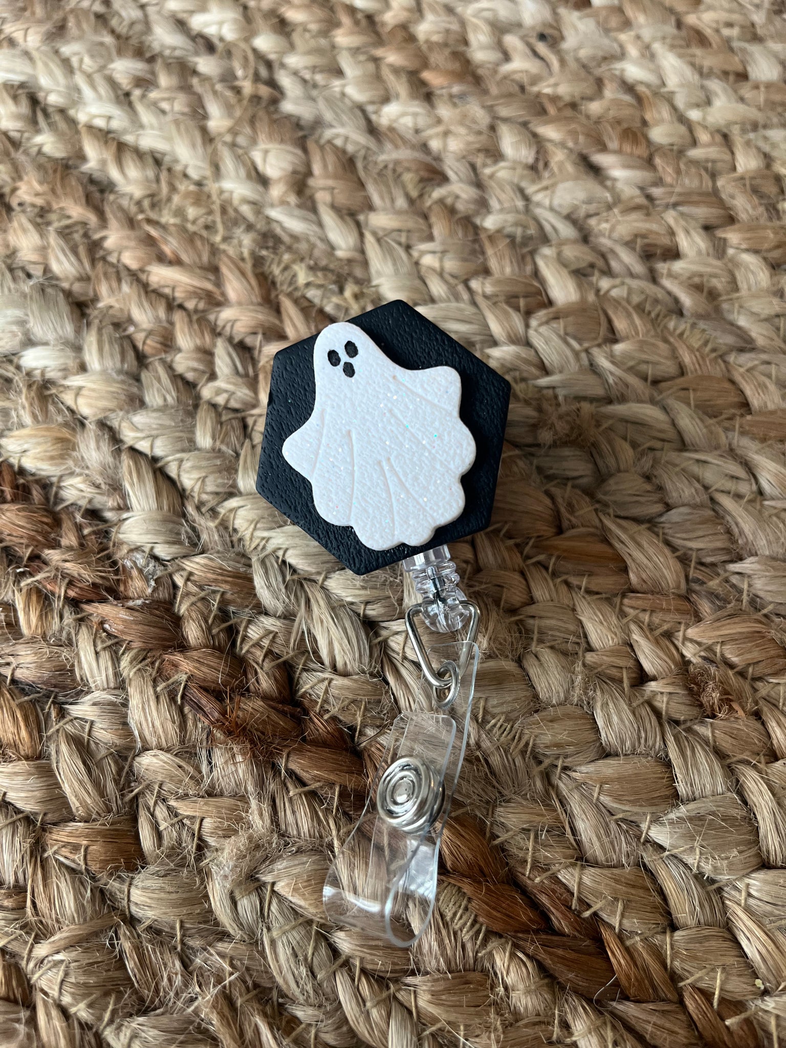 Ghostie Interchangeable Badge Topper (No Badge Reel Included)