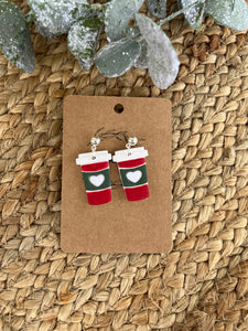 Christmas Coffee Cup Dangles