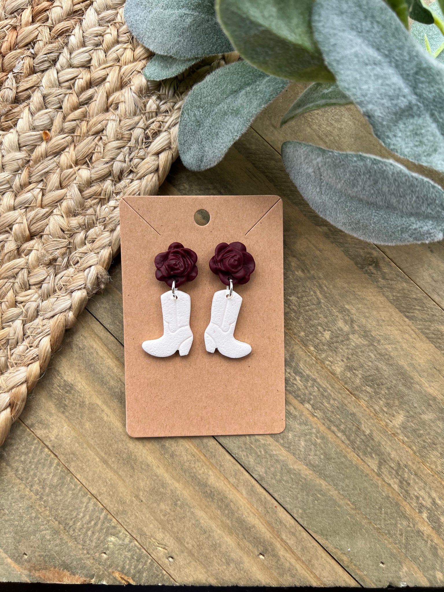 Rose Boot Dangle